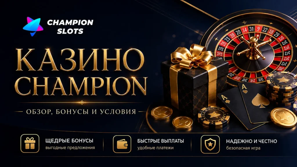 Champion Casino — обзор Чемпион казино
