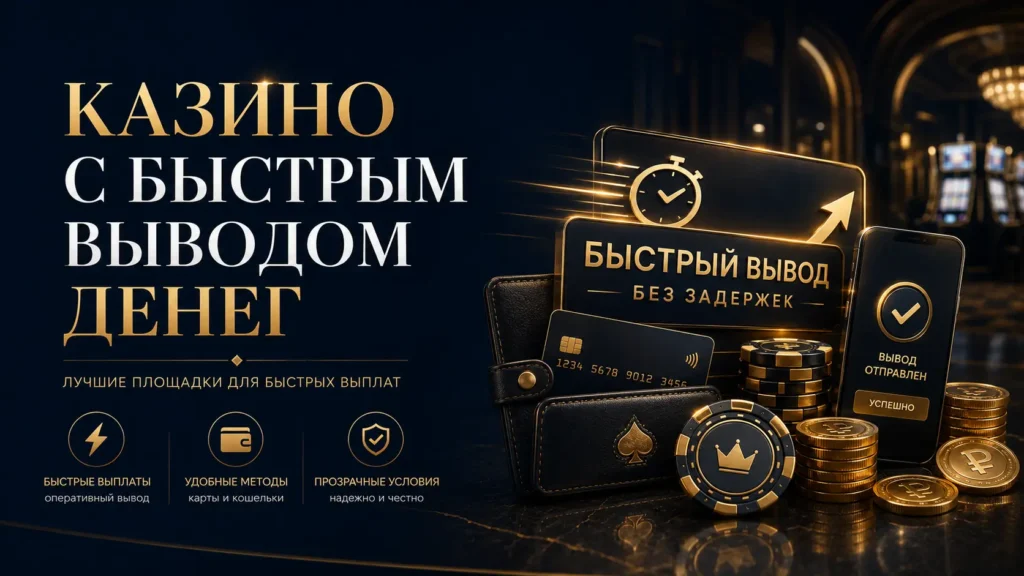 Казино с быстрым выводом денег