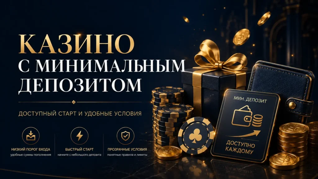 Казино с минимальным депозитом