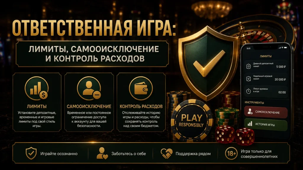 Ответственная игра лимиты, самоисключение и контроль расходов