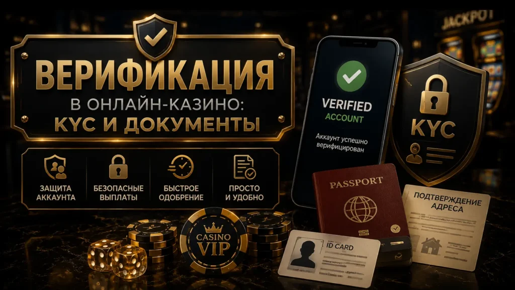 Верификация в онлайн-казино KYC и документы